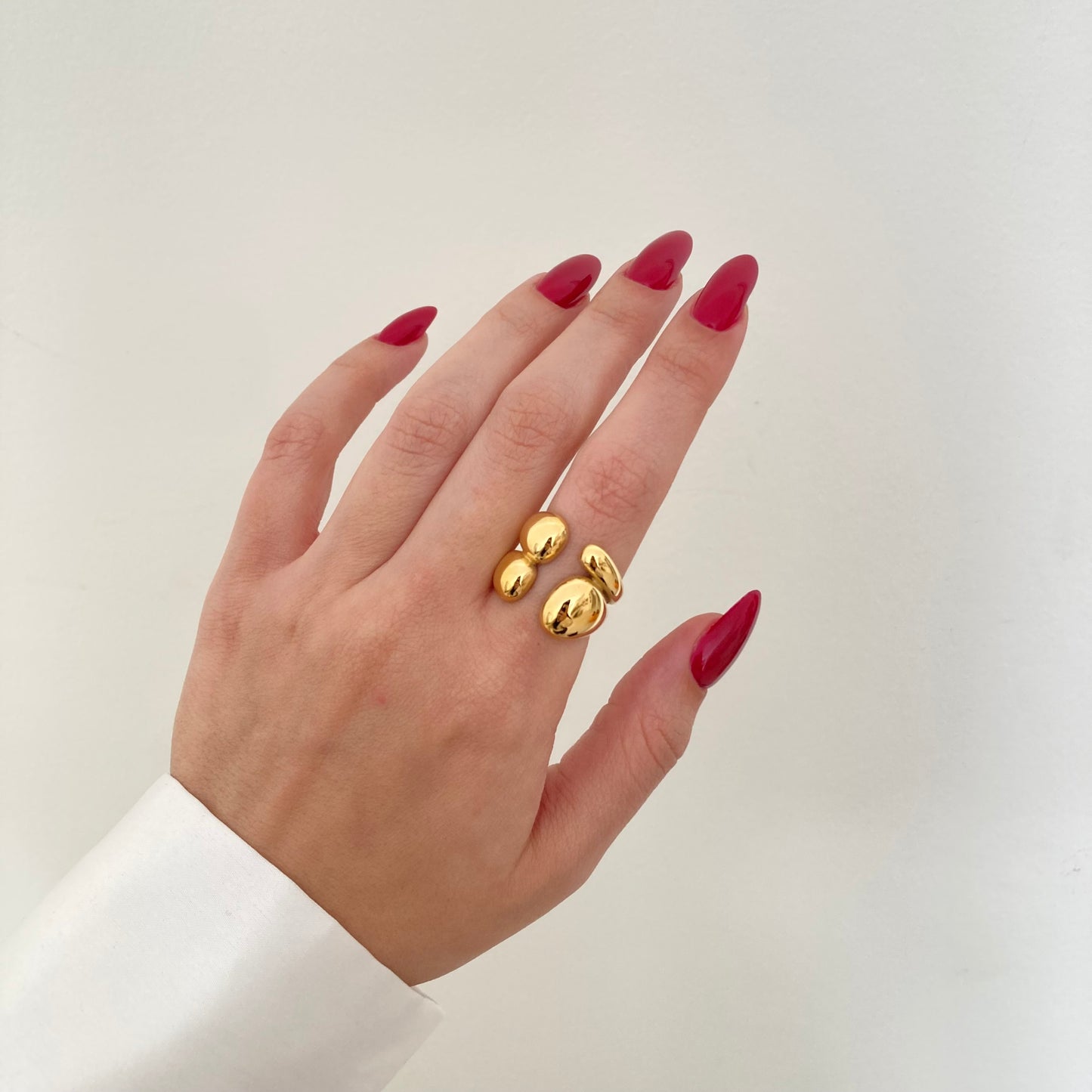 Golden Chunky Ring