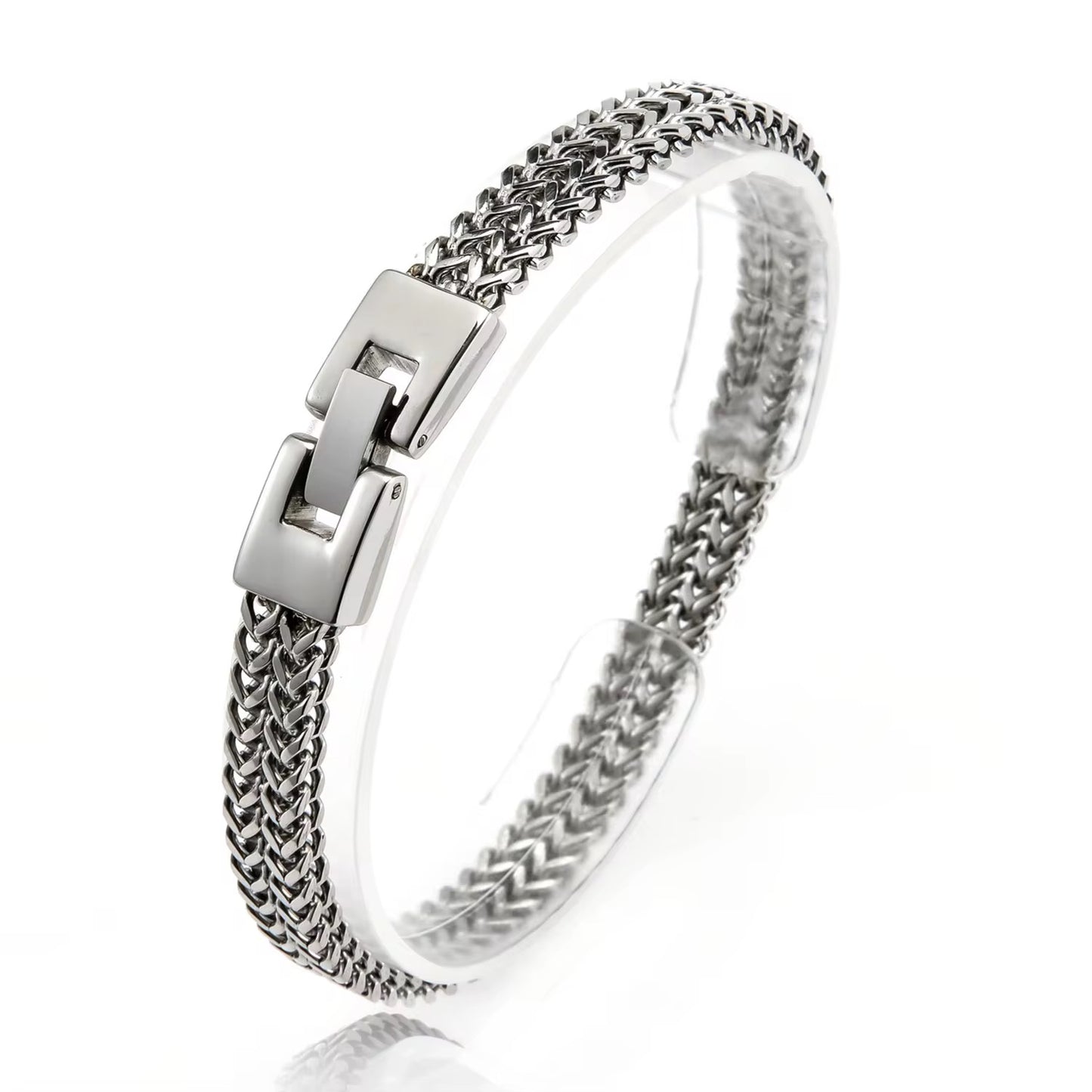 Silver Braided - Men