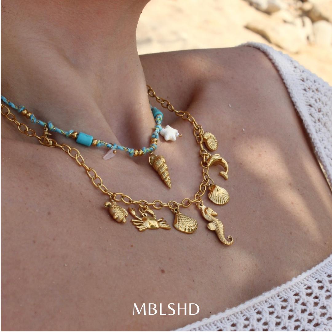 7 Sea Charms Necklace