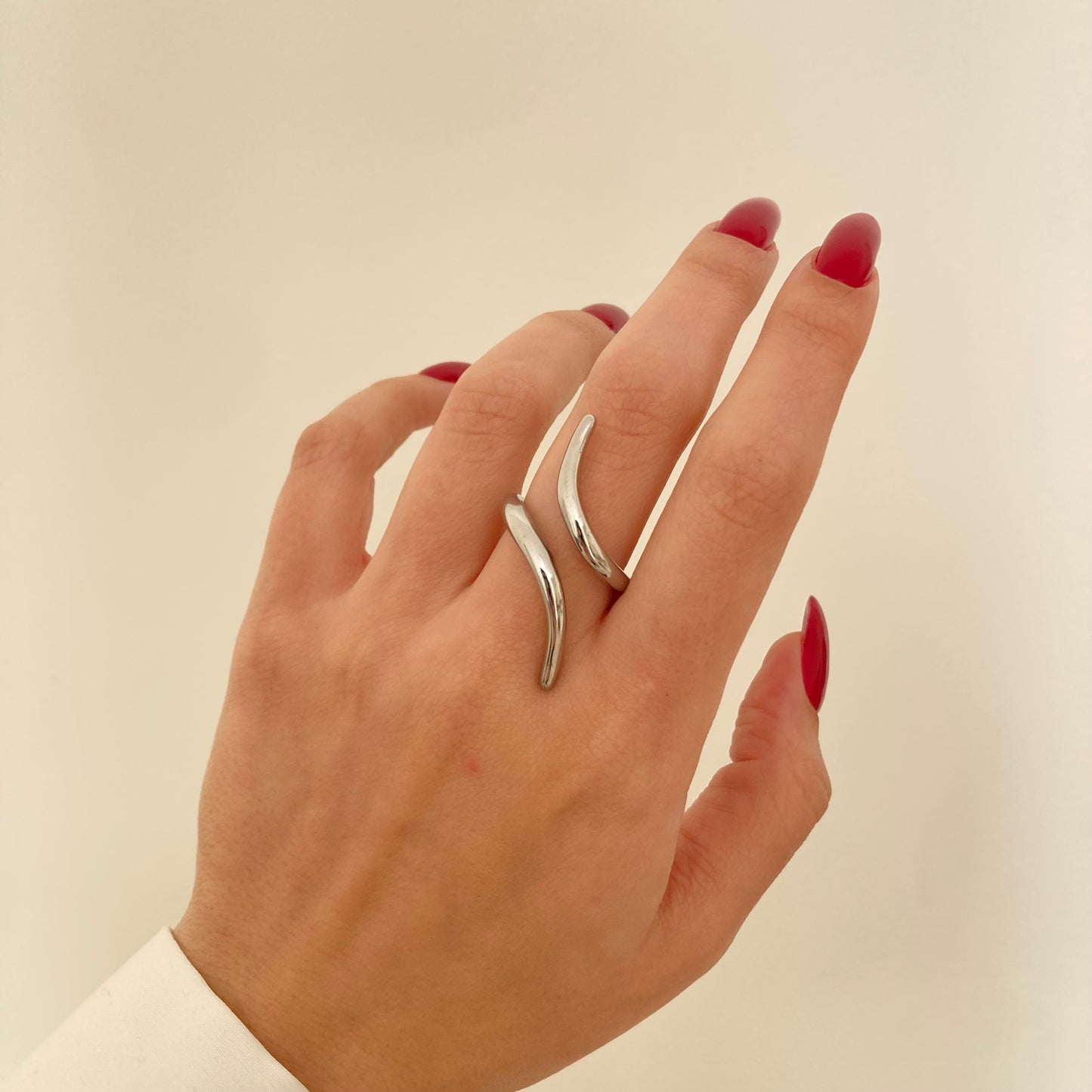 Silver Serpent Ring