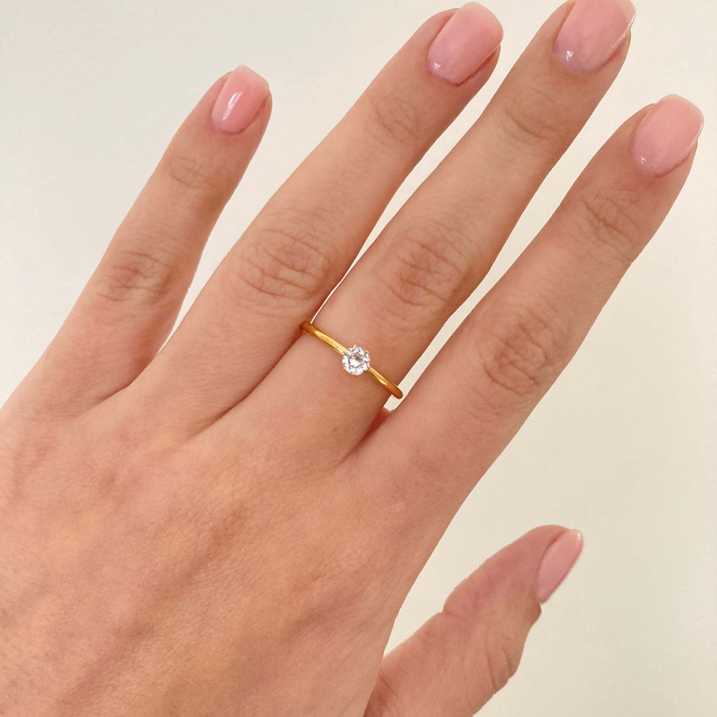 Simple Stone Ring