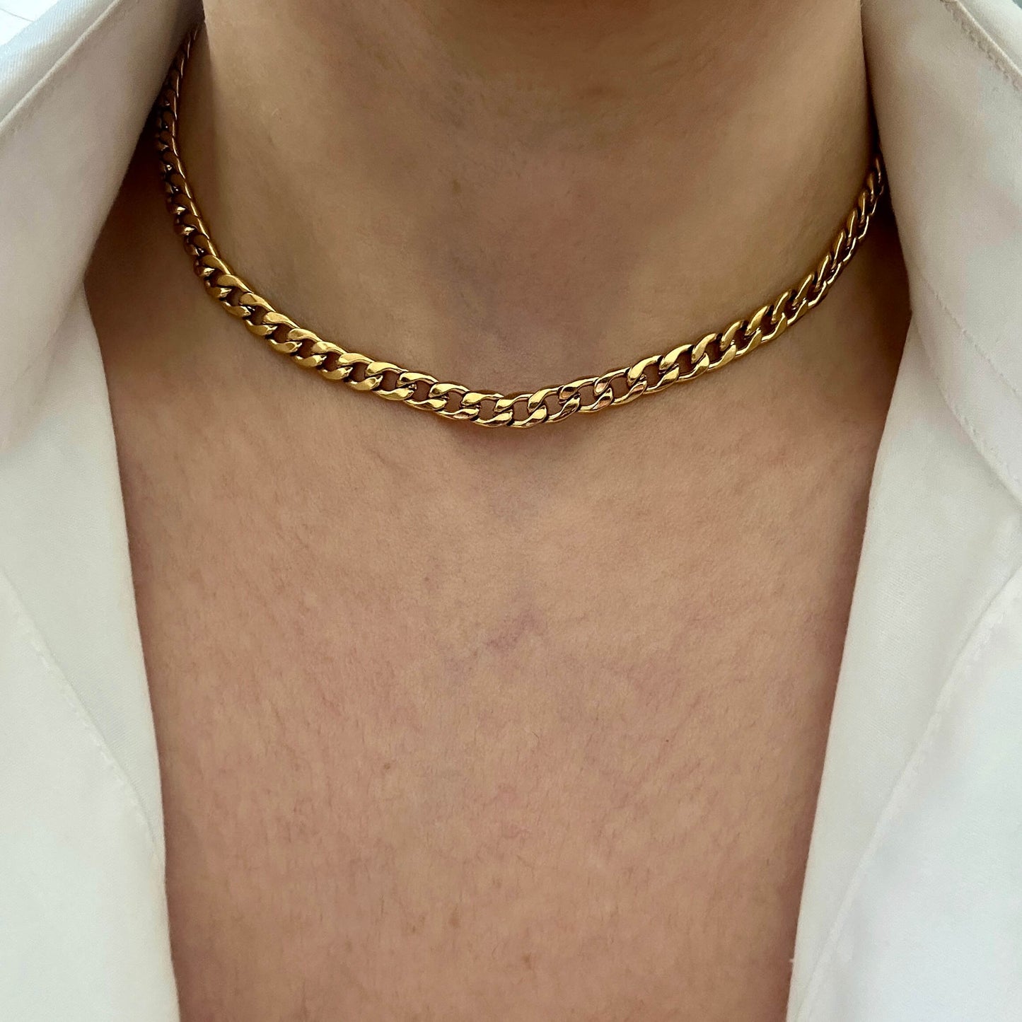 5mm Cuban Choker Necklace