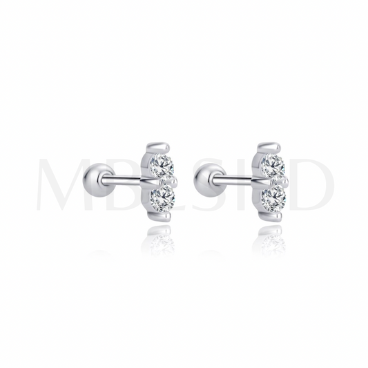 Double Round Piercing ( 1 piece )