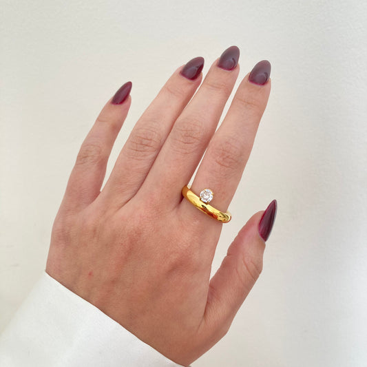 Round Crown Ring