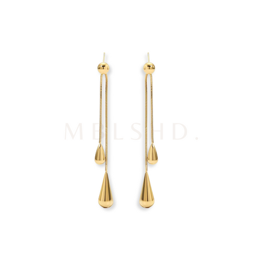 Teardrop Long Earrings