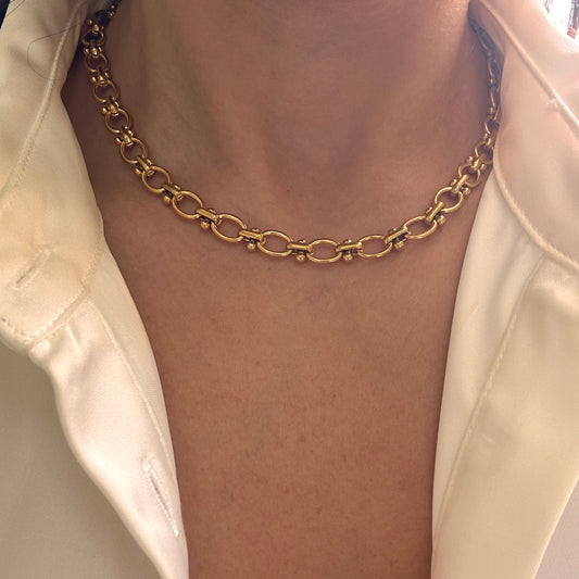 Bold O Chain Necklace
