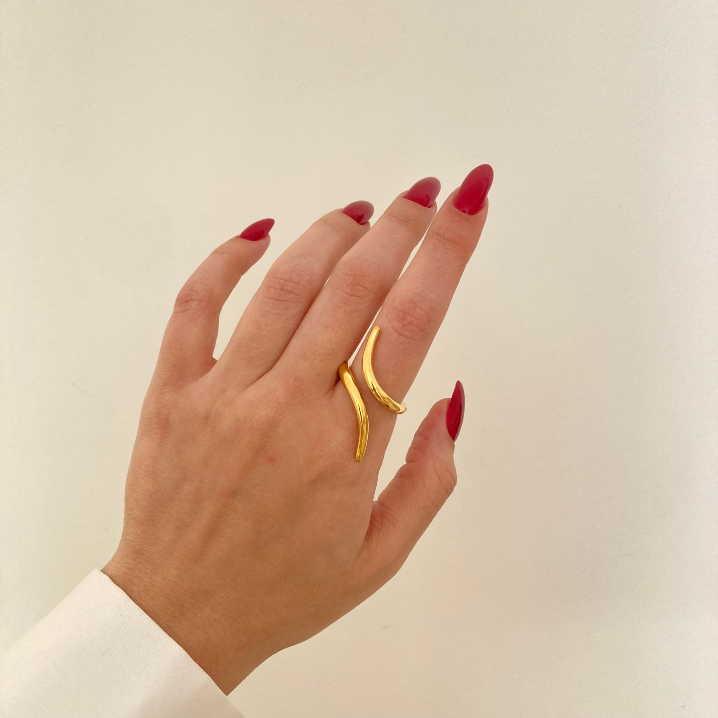 Golden Serpent Ring