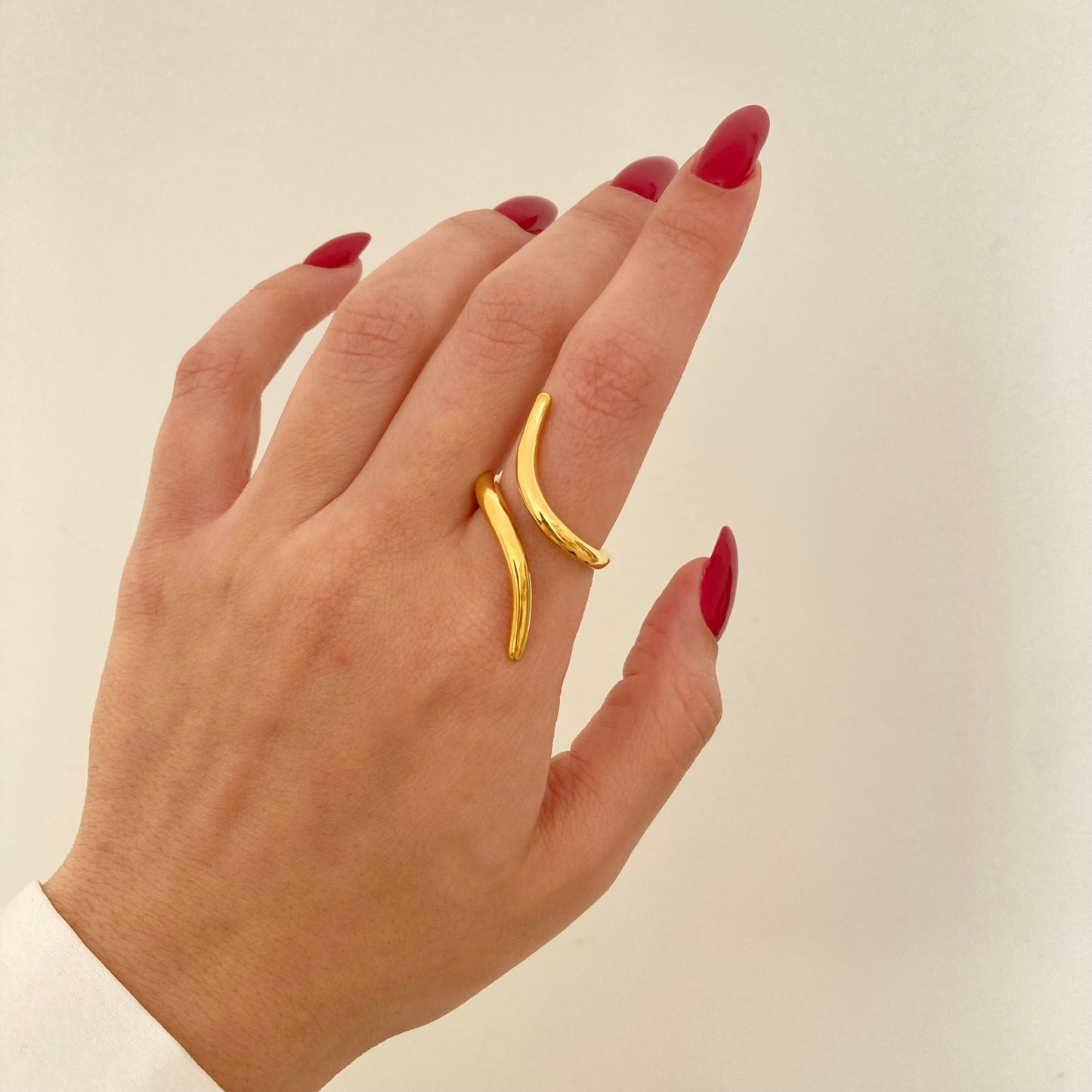Golden Serpent Ring