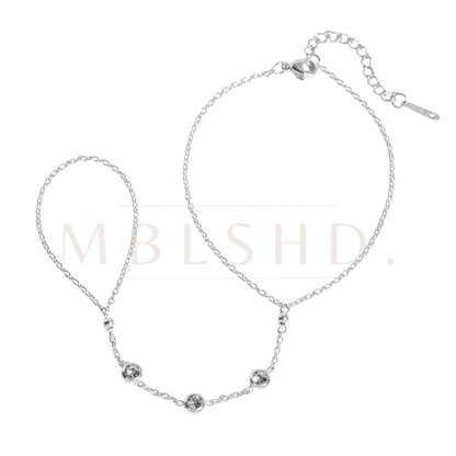 Triple Dot Silver Handchain