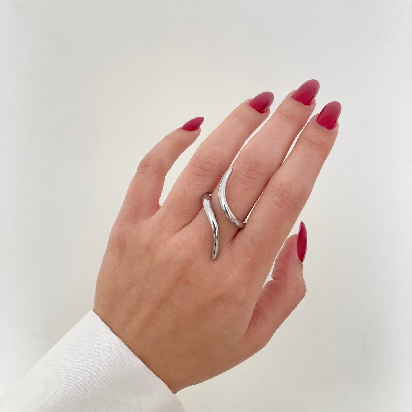 Silver Serpent Ring