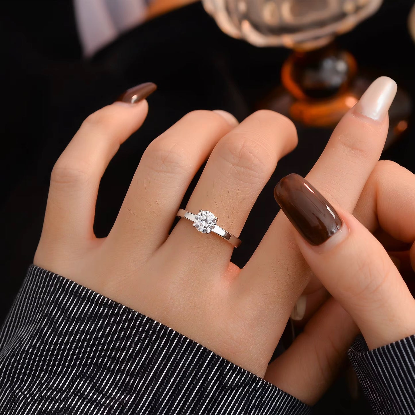 Radiant Round Ring