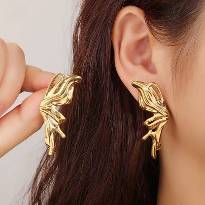 Flower Statement Earrings