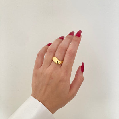 Wave Ring Gold