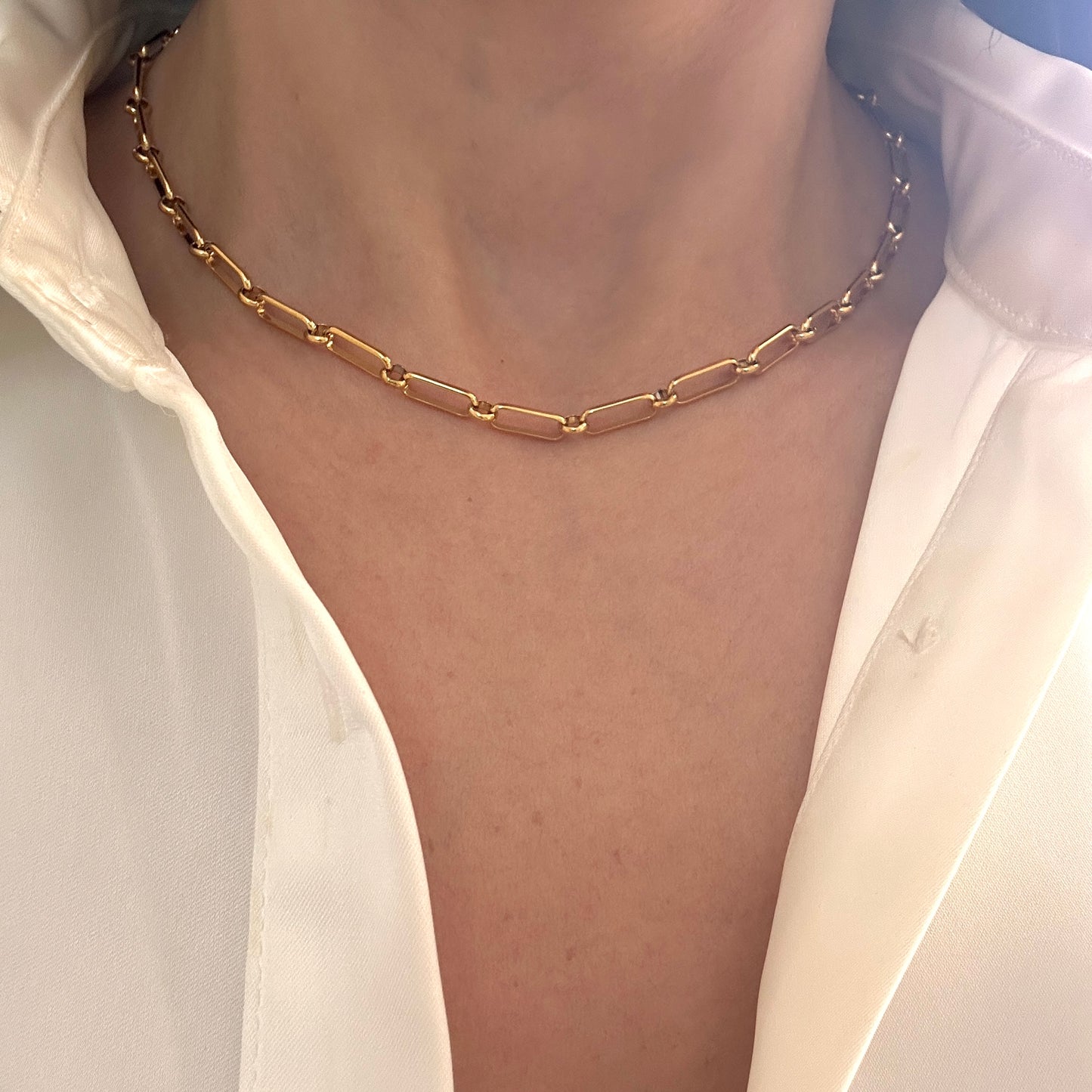 Paper Clip Necklace