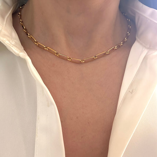 Paper Clip Necklace