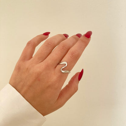 Silver Tide Ring