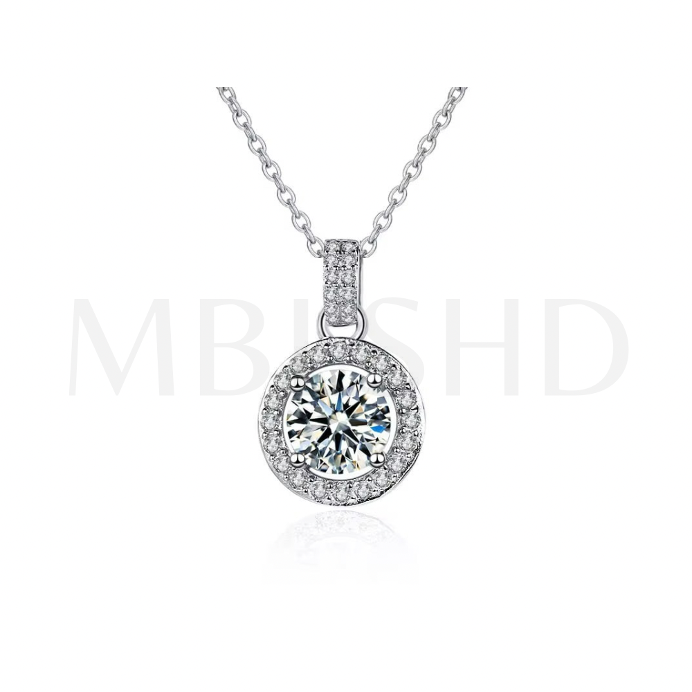 Halo Round Pendant