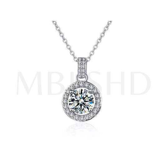 Halo Round Pendant