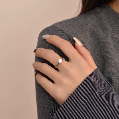Radiant Round Ring