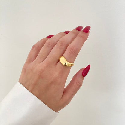 Wave Ring Gold