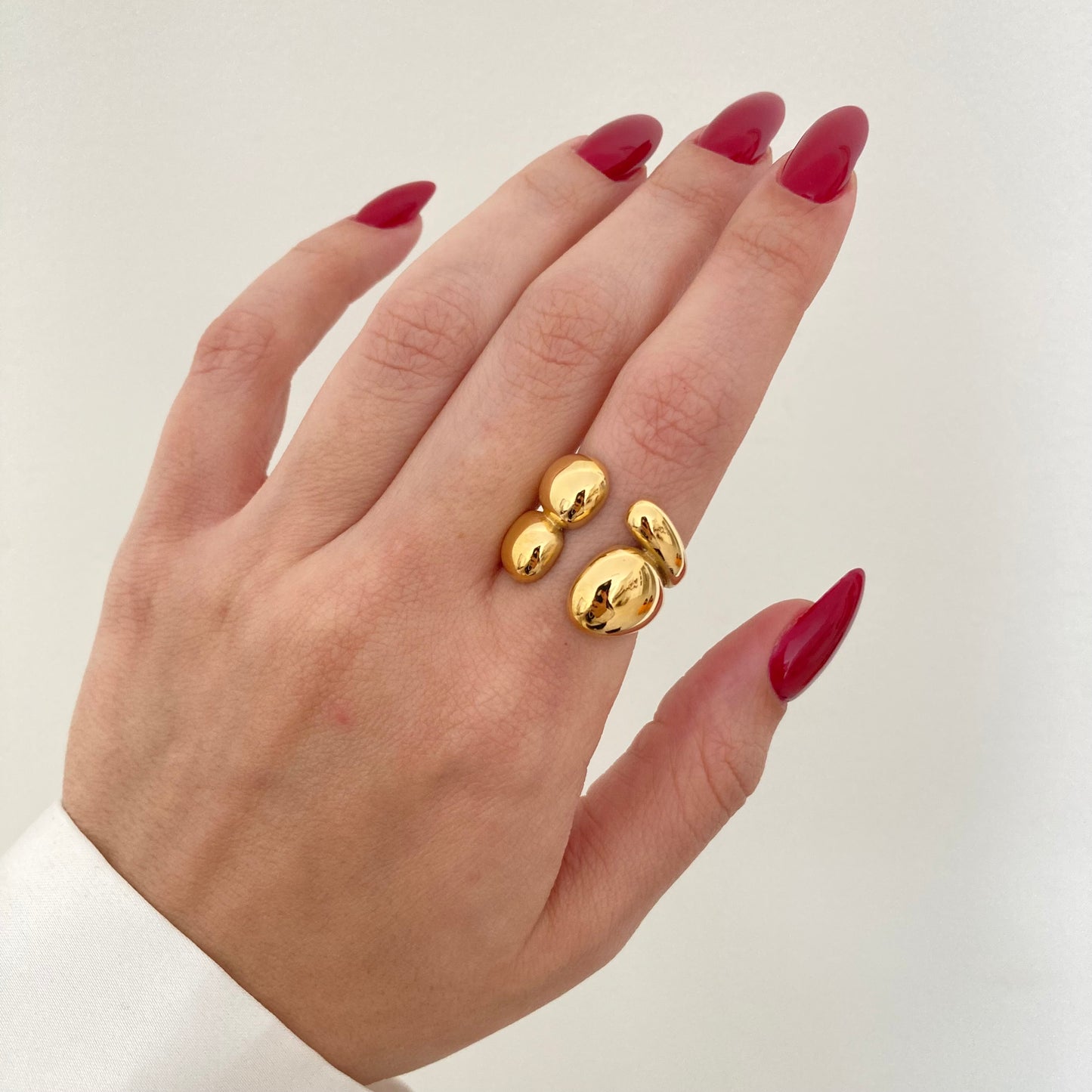 Golden Chunky Ring