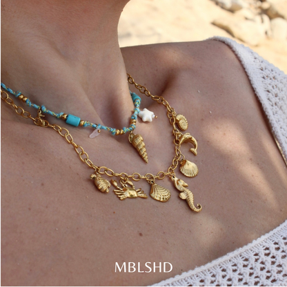 7 Sea Charms Necklace