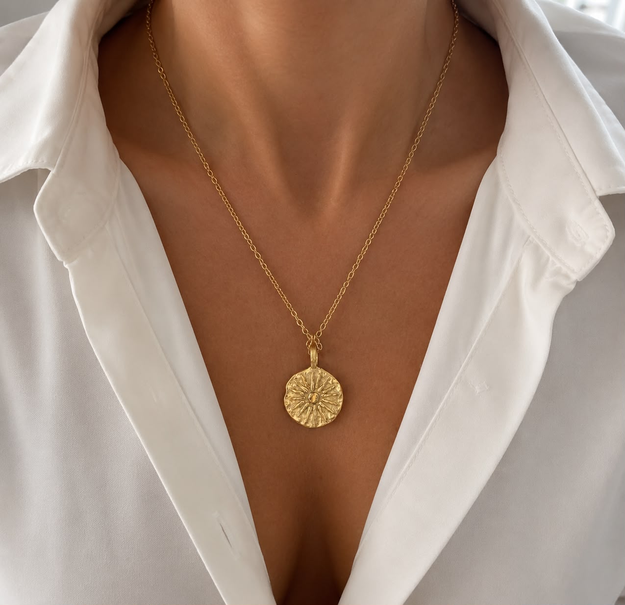 Radiance Coin Necklace