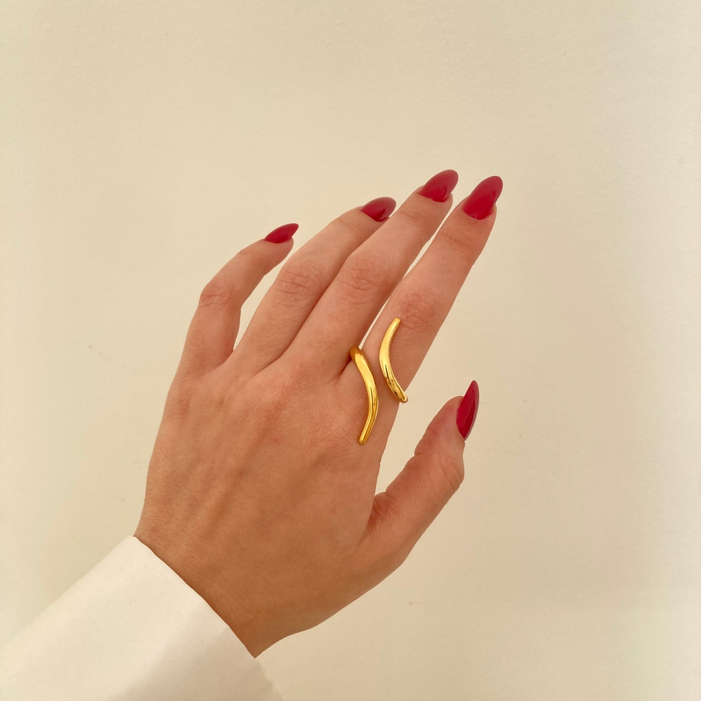 Golden Serpent Ring