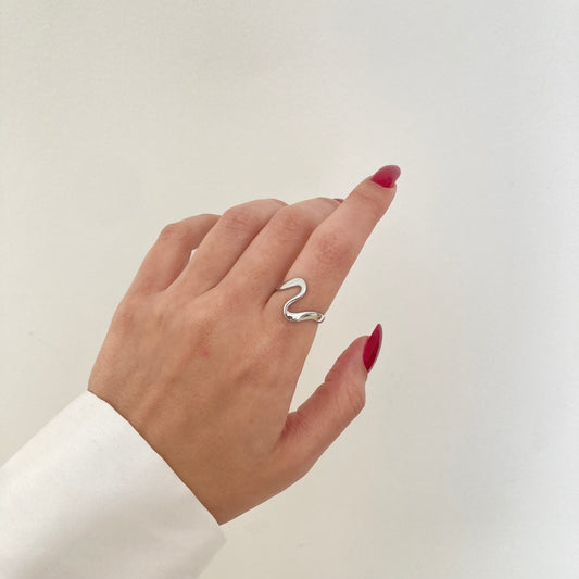 Silver Tide Ring