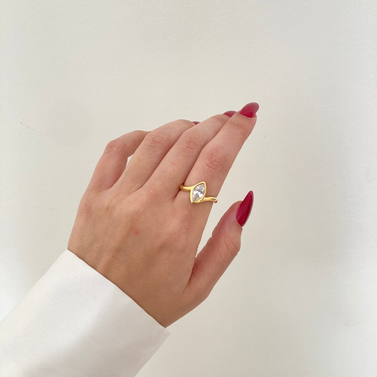 Marquise Cut Statement Ring