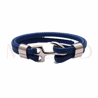 Admiral Blue Anchor Bracelet