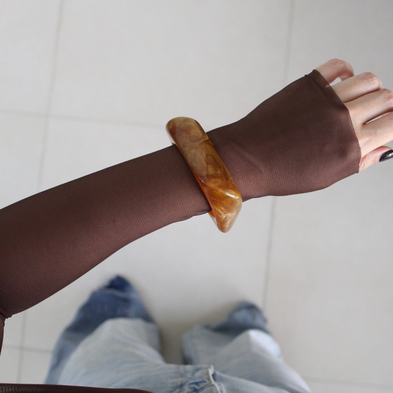 Honey Swirl Bangle