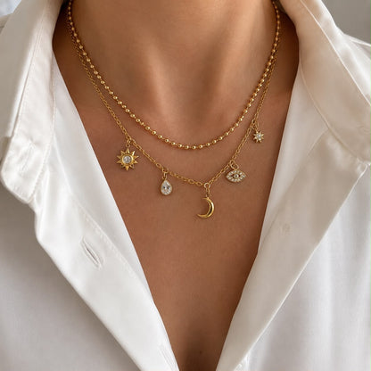 Mystic Sky Layered Necklace
