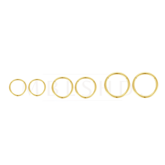 Thin Hoop Earrings