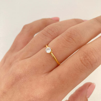 Simple Stone Ring