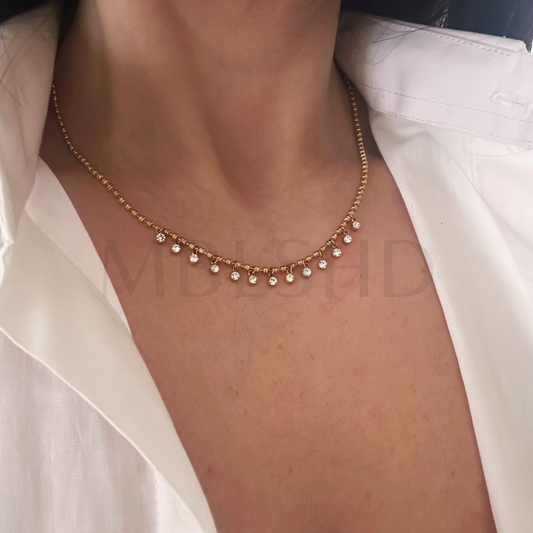 Crystal Rain Necklace